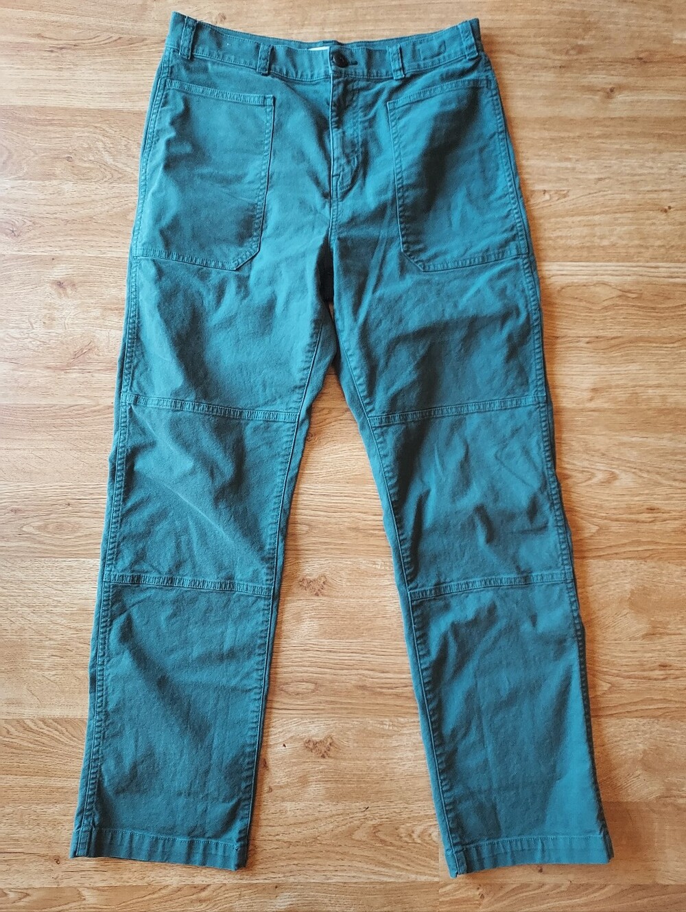 Madewell 90's Straight Green Pants